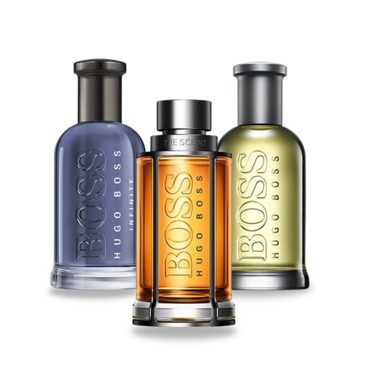 Set de 3 parfumuri | Boss Bottled · Boss The Scent · Boss Infinite