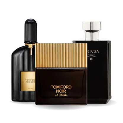 Set de 3 parfumuri | Black Orchid · Noir Extreme · Prada Intense
