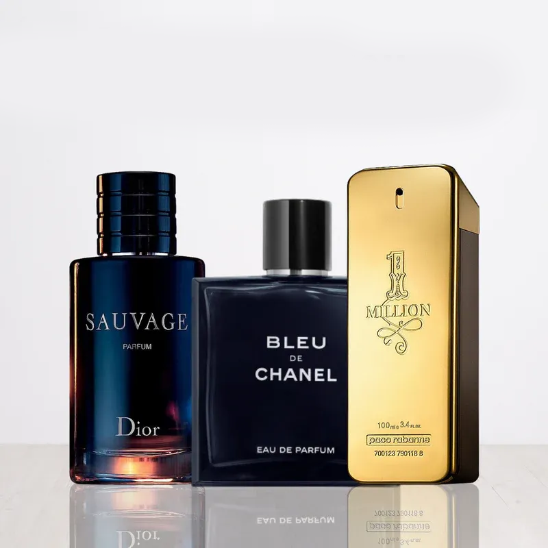 Set de 3 parfumuri | Sauvage · 1 Million · Bleu de Chanel